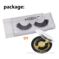 3d mink fur false eyelash 3d mink eyelashes with box